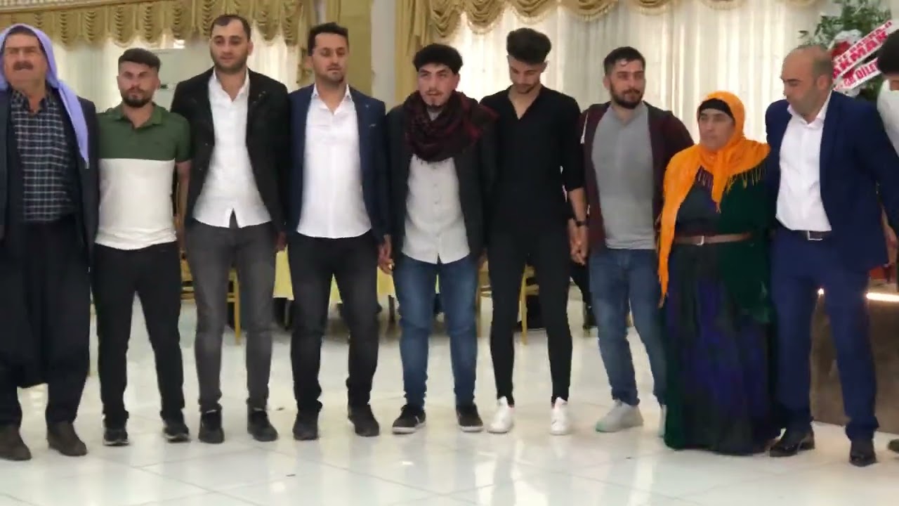 Siverek Karacadağ türkmen aşireti paris düğün salonu halay