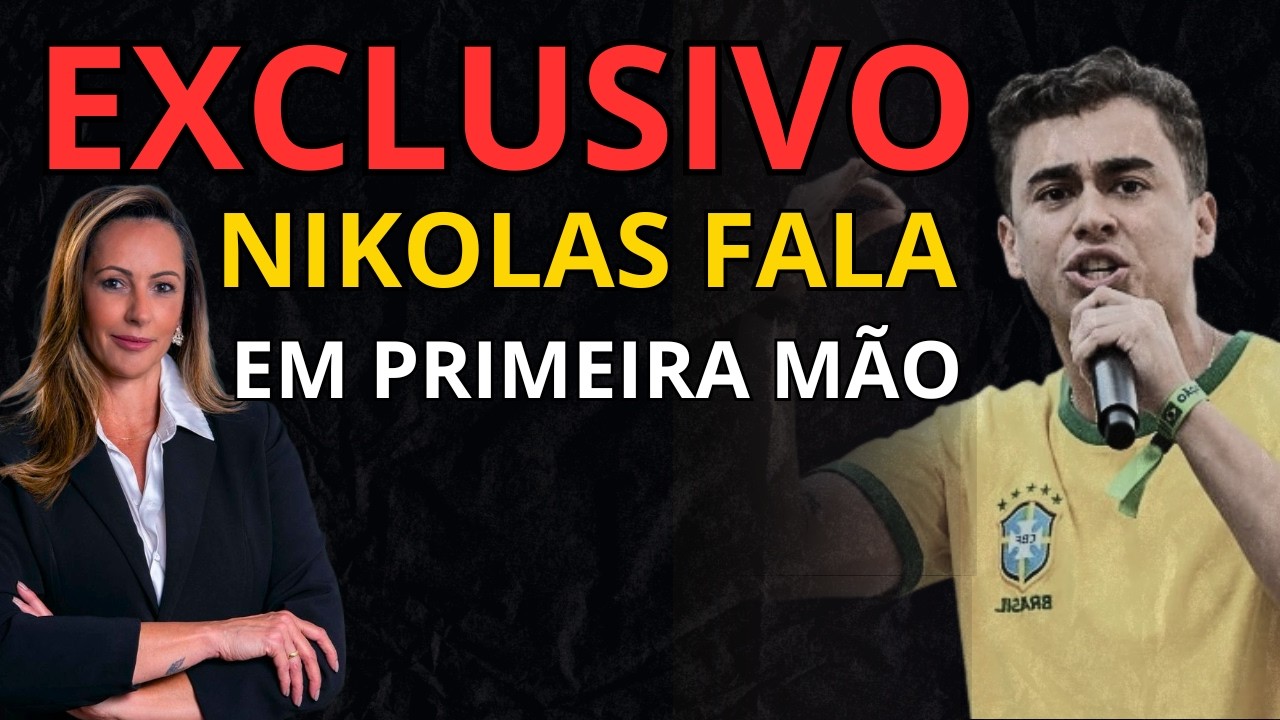 ENTREVISTA EXCLUSIVA COM NIKOLAS FERREIRA APÓS MANIFESTAÇÃO DE 01/03/26