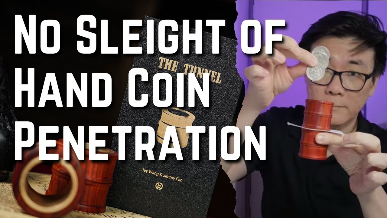The Tunnel by TCC Artisan Coin Unboxing and Review: Almost No Sleight of Hand Coin Effect
