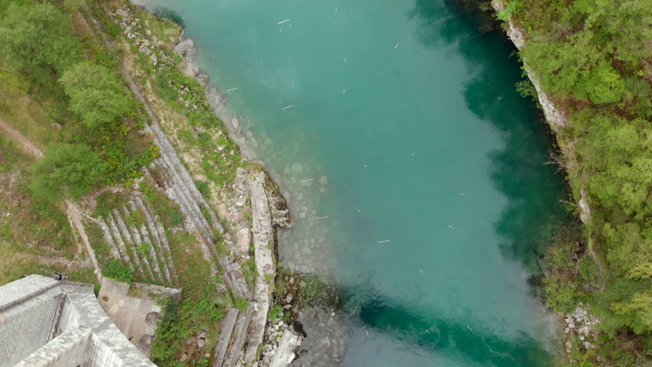 Solkan Bridge, Slovenia 4k (Mavic Air)