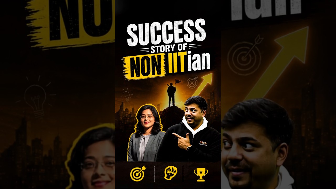 Sucess Story of Non IITian! JEE 2027 #jee #jeemains #Jee2027 #iitmotivation #motivation