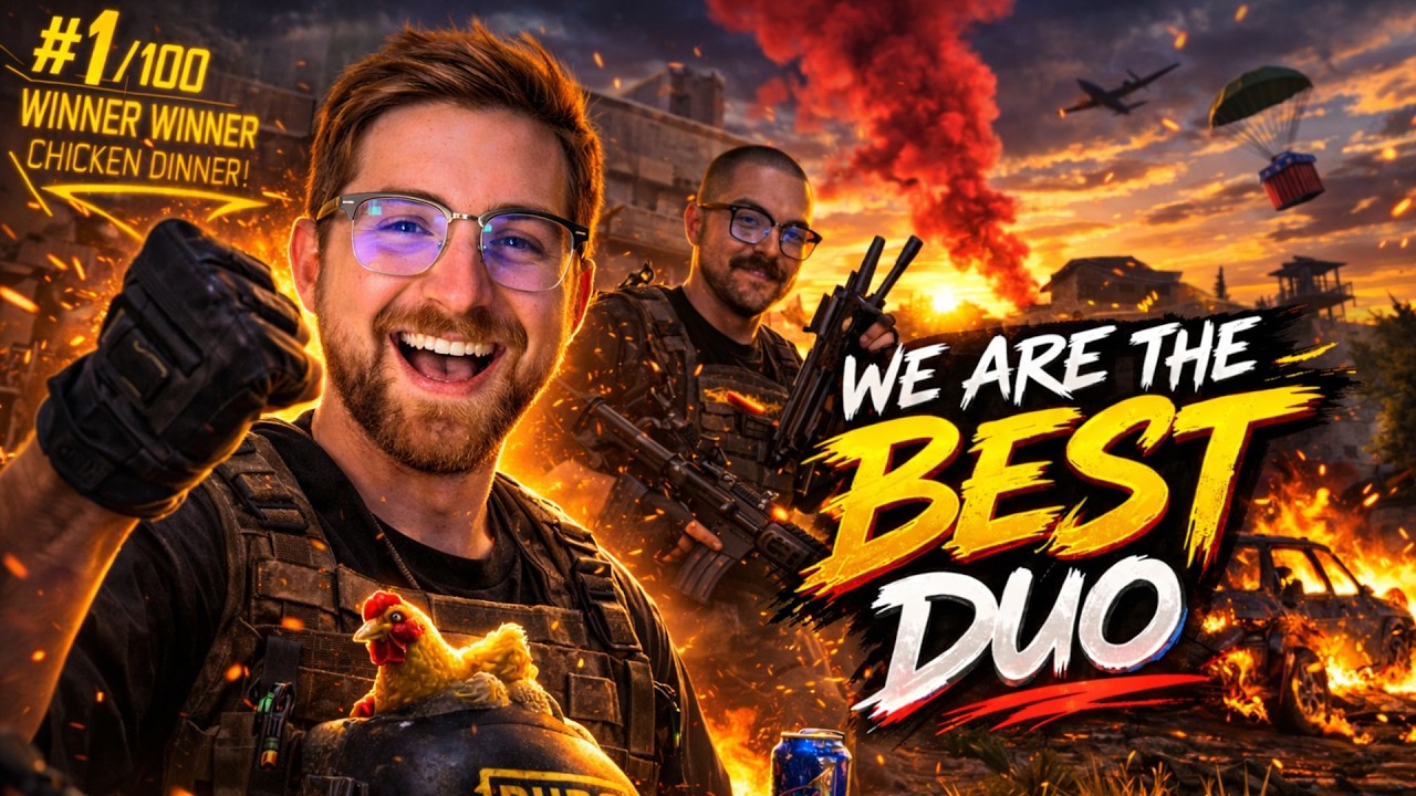 We are the BEST duo in PubG
