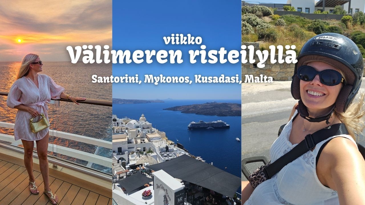 PARAS Välimeren risteily ikinä? Unelmareissu laivalla: Celebrity Ascent, Kreikan saaret & Malta