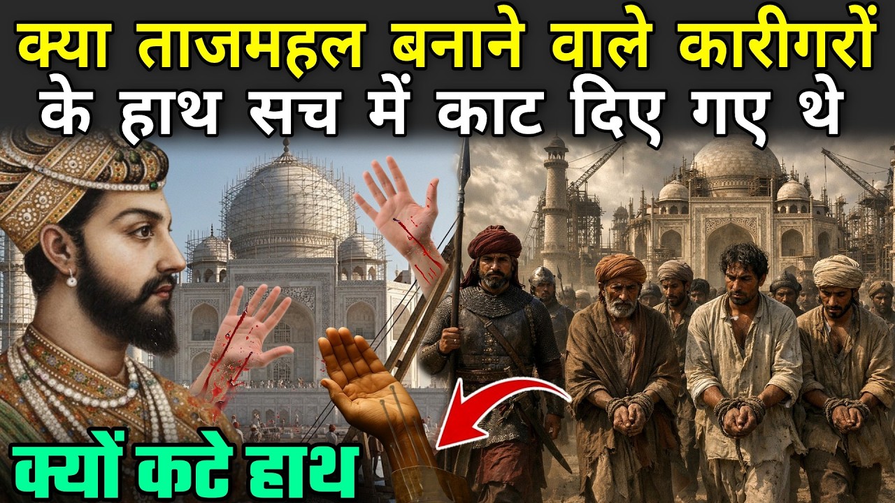 क्या ताजमहल बनाने वाले कारीगों के हाथ सच में काट दिए गए थे | History Of Taj Mahal In Hindi