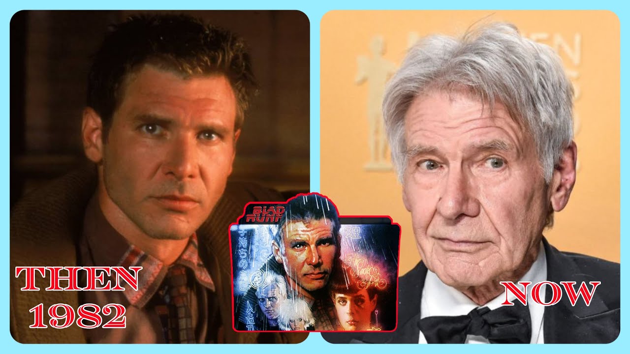 Blade Runner 1982 | CAST ⭐ Then and Now | Real Name - Role Name - Age