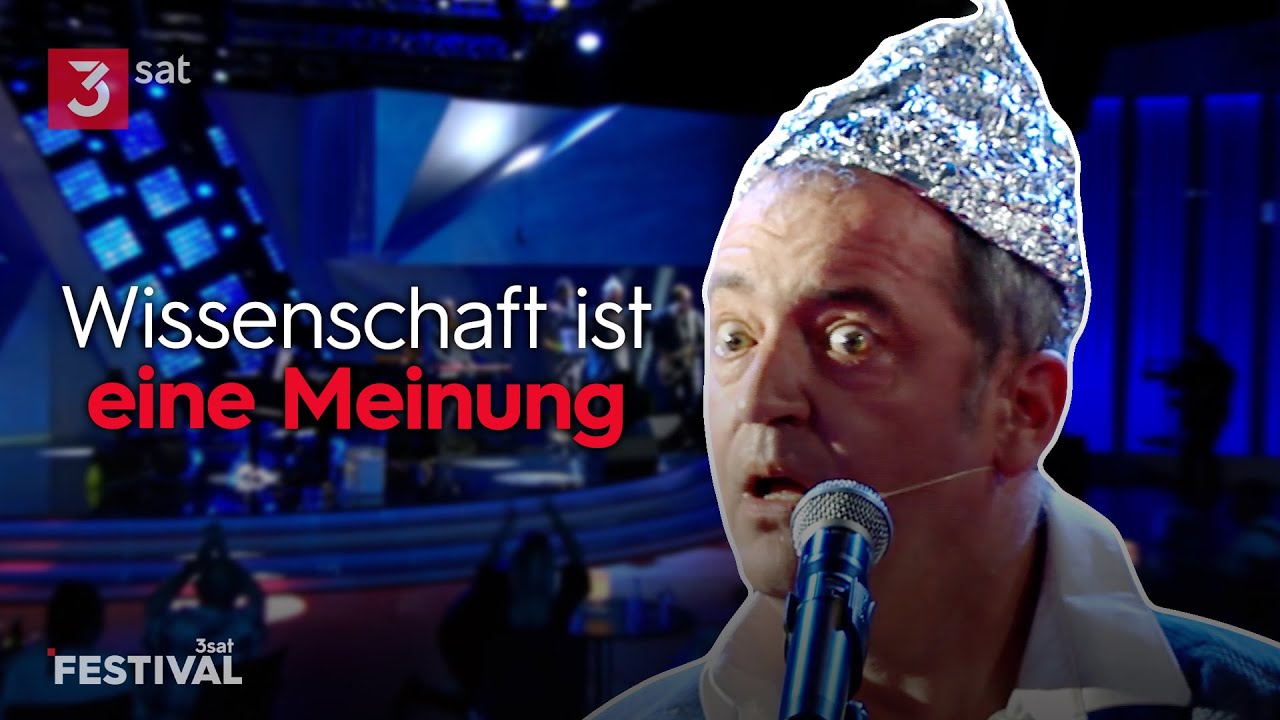 Rainald Grebe: Zwischen Fakten und Meinung | 3satFestival