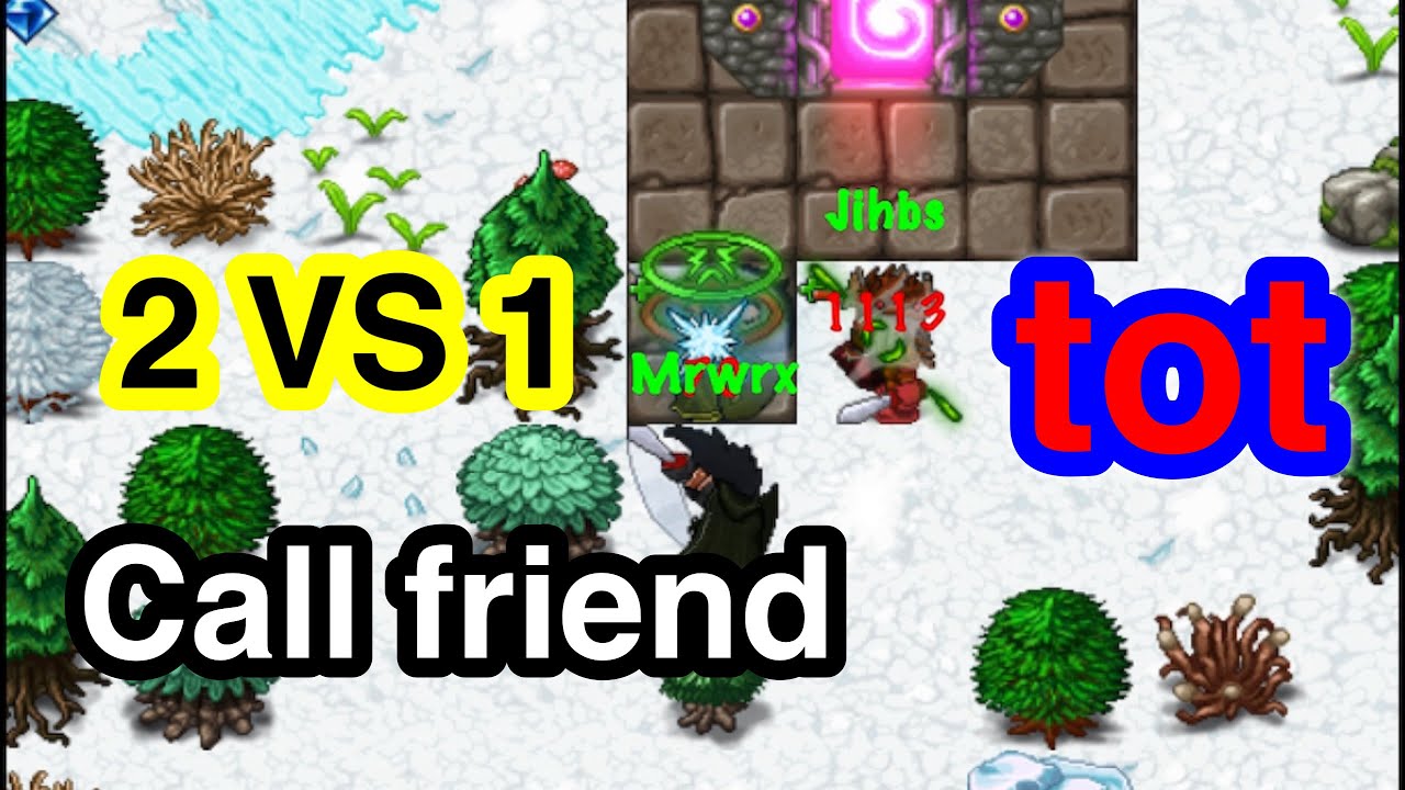 Tibiame pvp  2 vs 1 tot?
