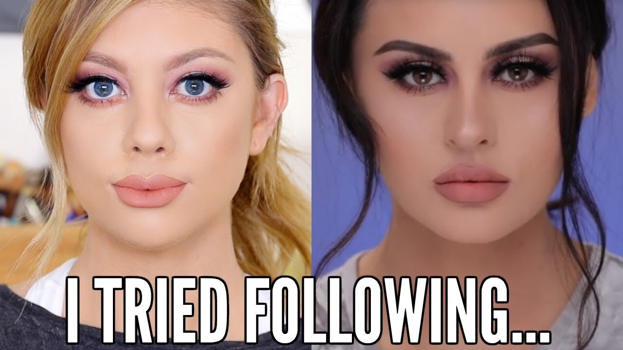 I TRIED FOLLOWING A CHRISTEN DOMINQUE MAKEUP TUTORIAL + GIVEAWAY!
