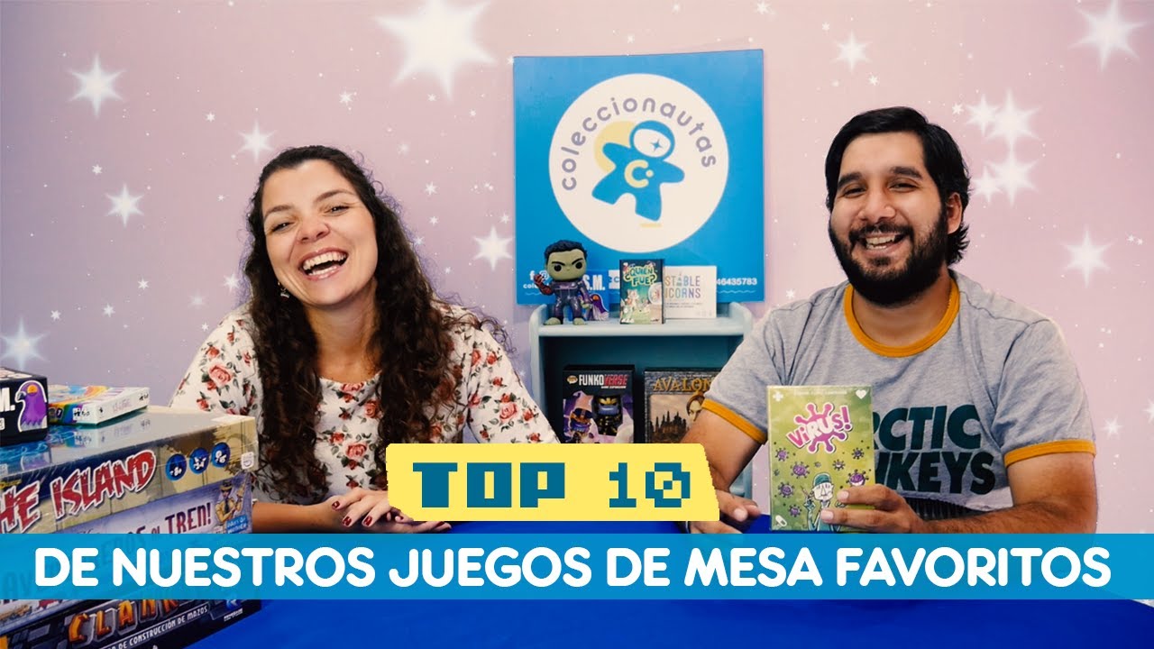 TOP 10 🏆 DE NUESTROS JUEGOS DE MESA FAVORITOS
