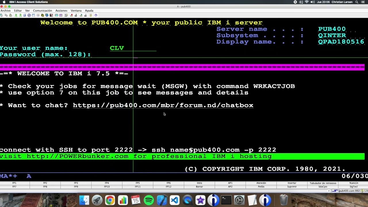 Coding in RPG (IBM i/AS400). Using SQL to look for jobs information.