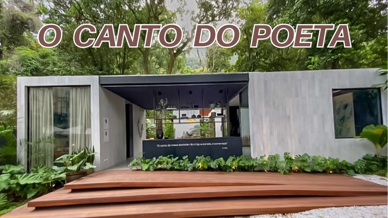O canto do Poeta | CasaCor Rio | Sergio Conde Caldas Arquitetura