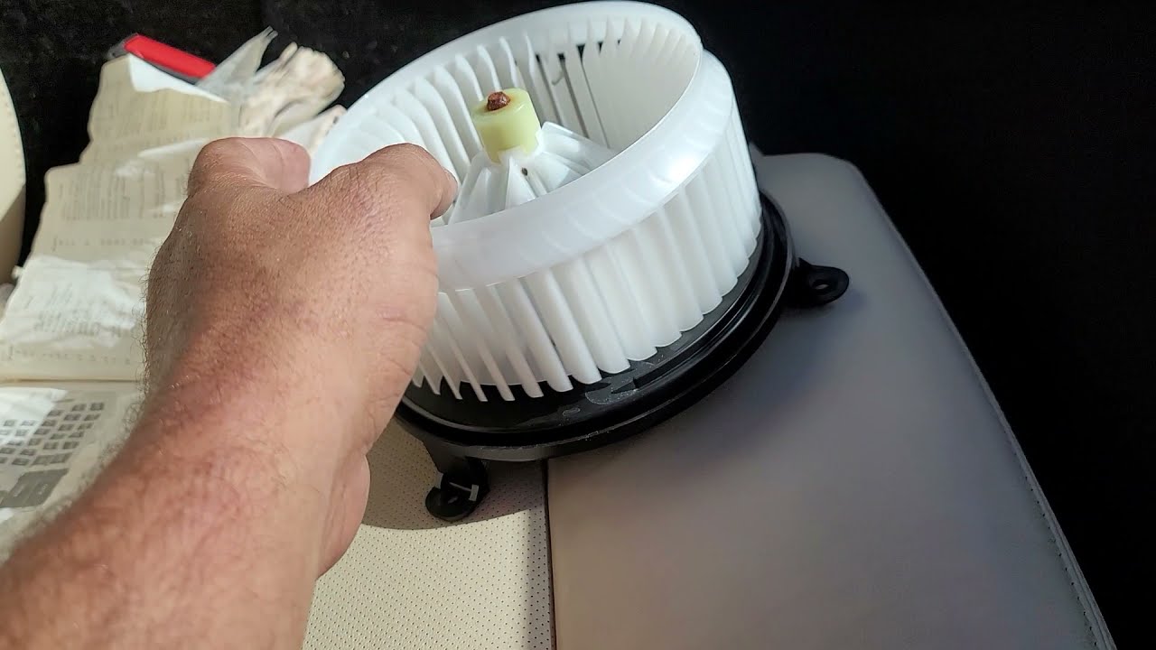 2018 Cadillac CTS ATS blower moter removal and installation.