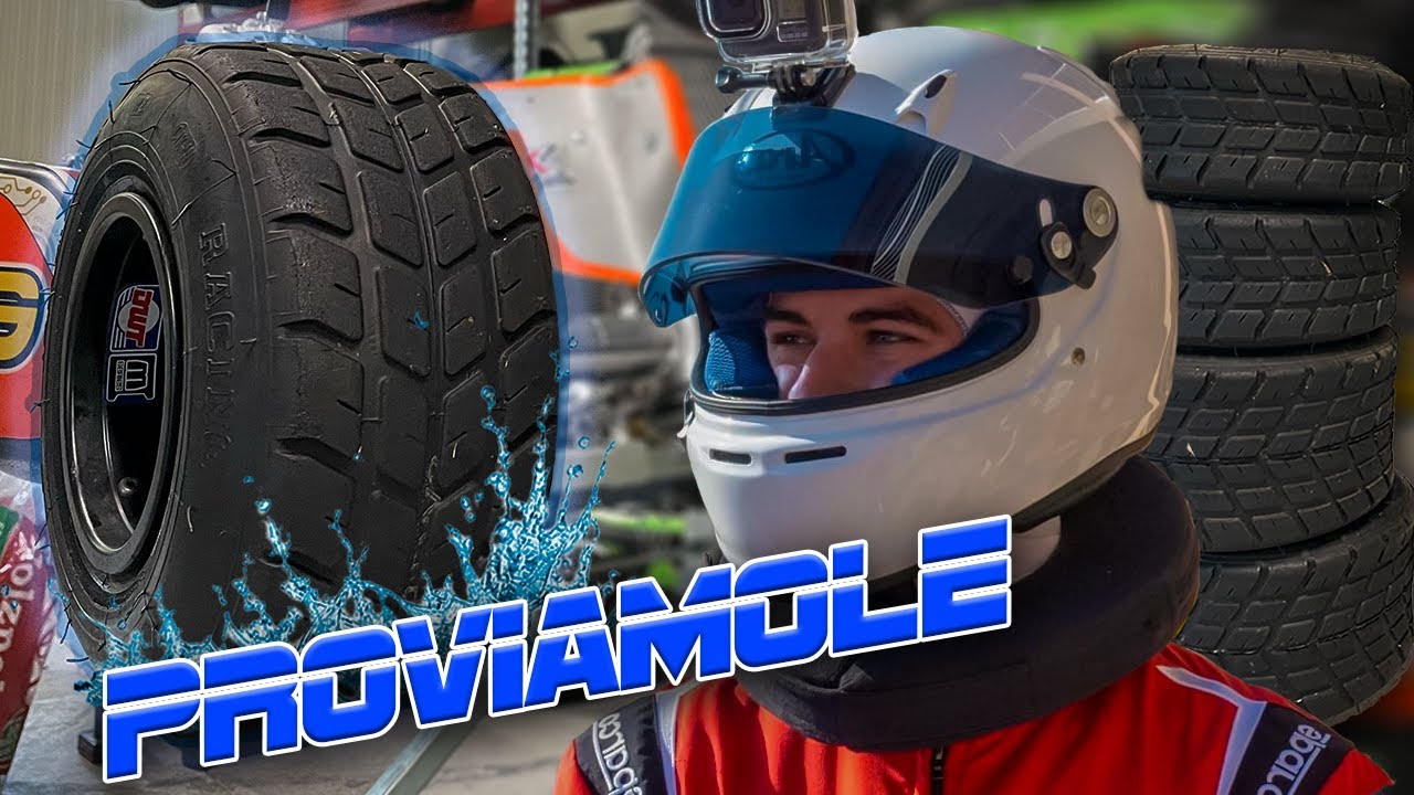 LA MIA PRIMA VOLTA CON LE GOMME DA BAGNATO - Pista Kart Alberone - CRG Kt2 ROK