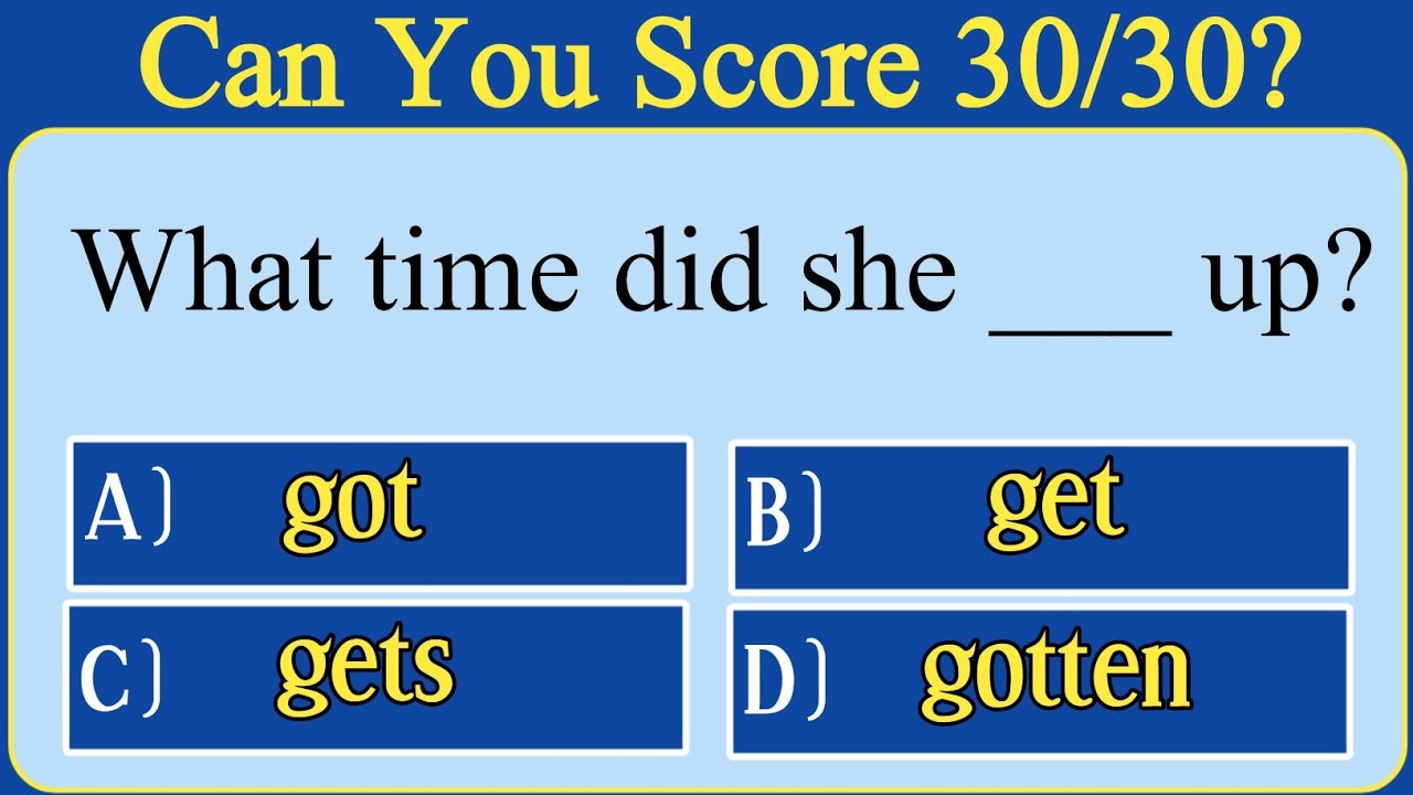 Mixed Preposition Test | English grade Level Test| English Preposition Test|