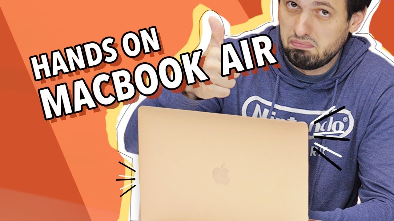 HANDS ON: MACBOOK AIR 2018!
