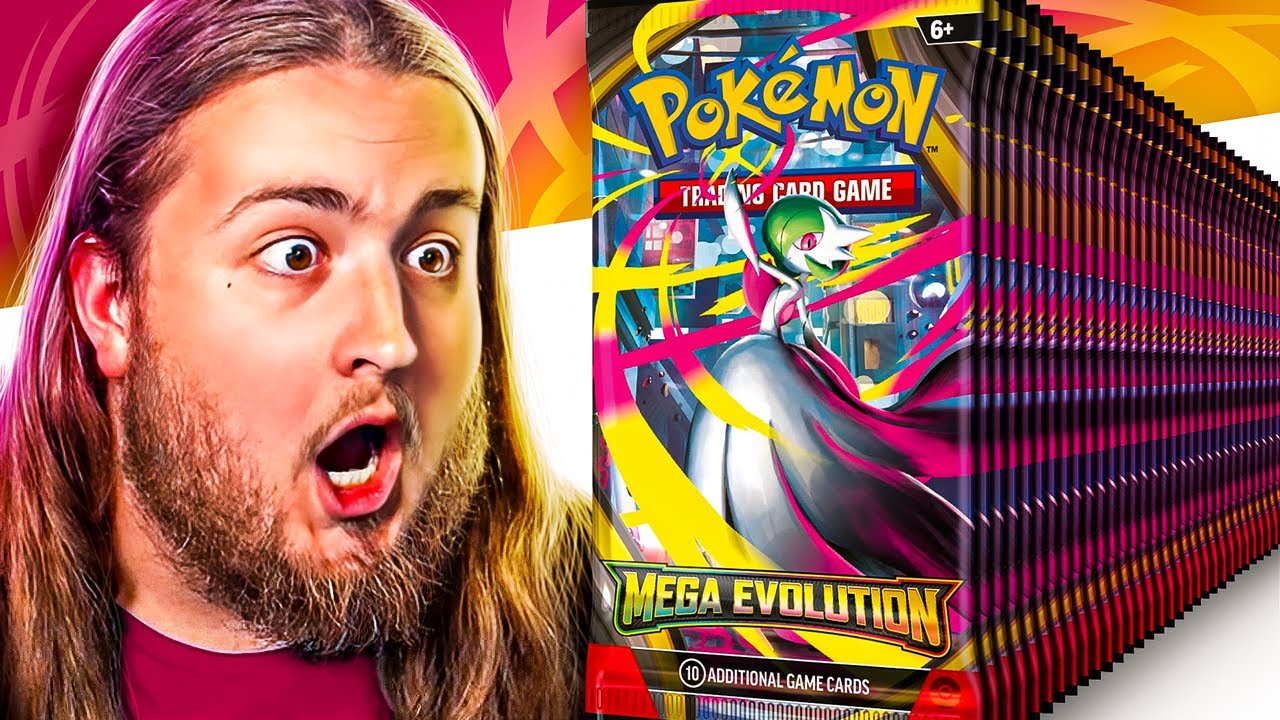 Я открыл 100 наборов Mega Evolution