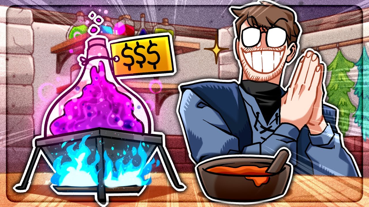 Я заработал 591 421 доллар, создавая ВЗРЫВНЫЕ ЗЕЛЬЯ в Potion Craft