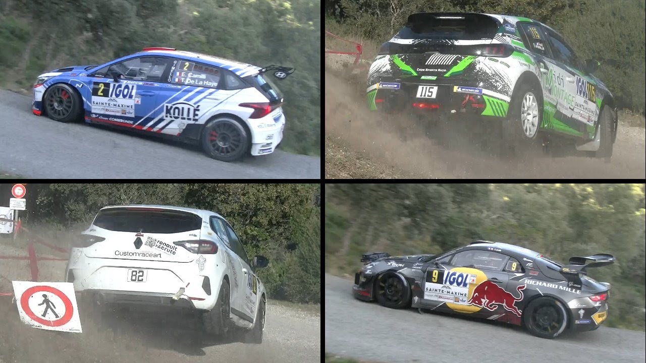 Rallye du Var 2025 show & mistakes