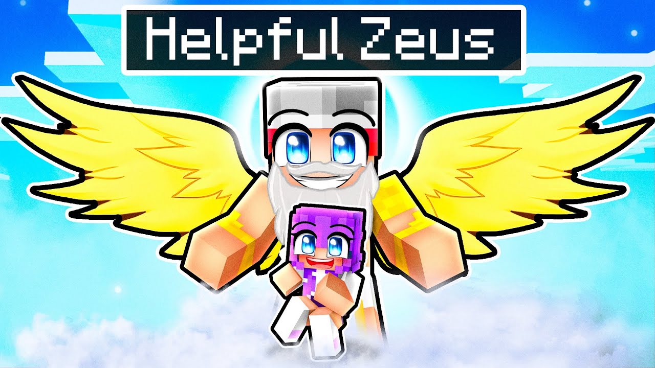 Playing Minecraft as a HELPFUL ZEUS!