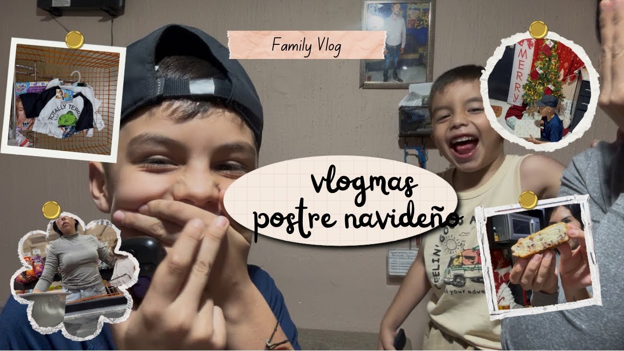 SEGUNDO INTENTO DE POSTRE| compramos más regalos 🎁🎄mamá de 3 en accion! 
