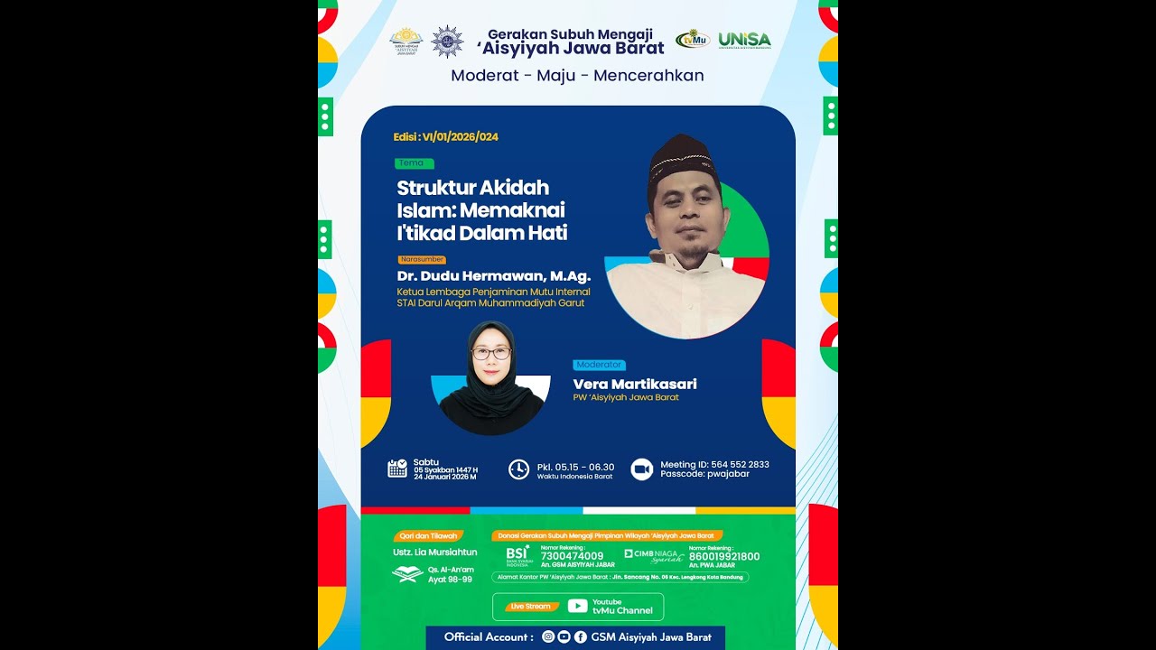 GSM | Struktur Akidah Islam: Memaknai I'tikad Dalam Hati