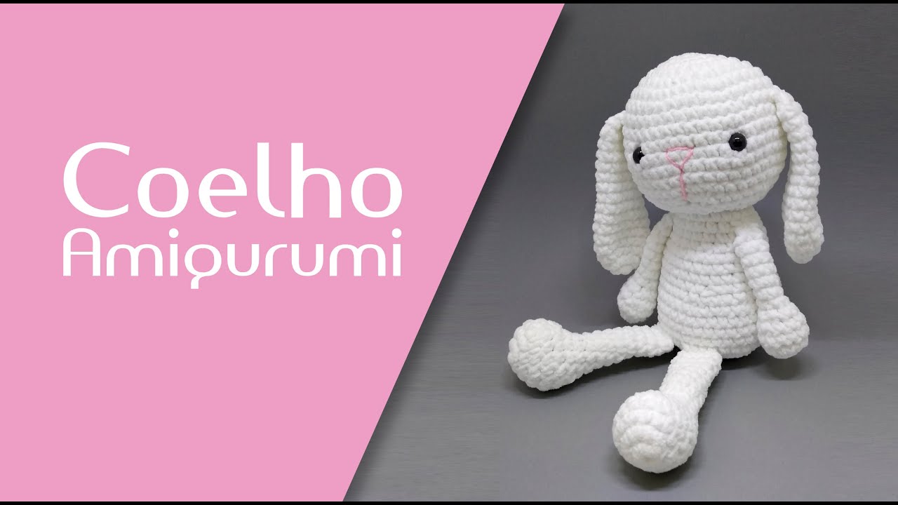 Coelho amigurumi (crochê Páscoa)