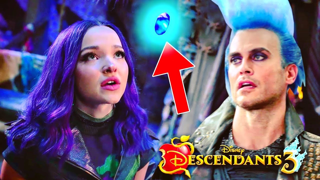 DESCENDANTS 3 🍎 10 Things YOU MISSED in D3 OFFICIAL TRAILER!! w MAL,EVIE,CARLOS,JAY,UMA,HADES,CELIA