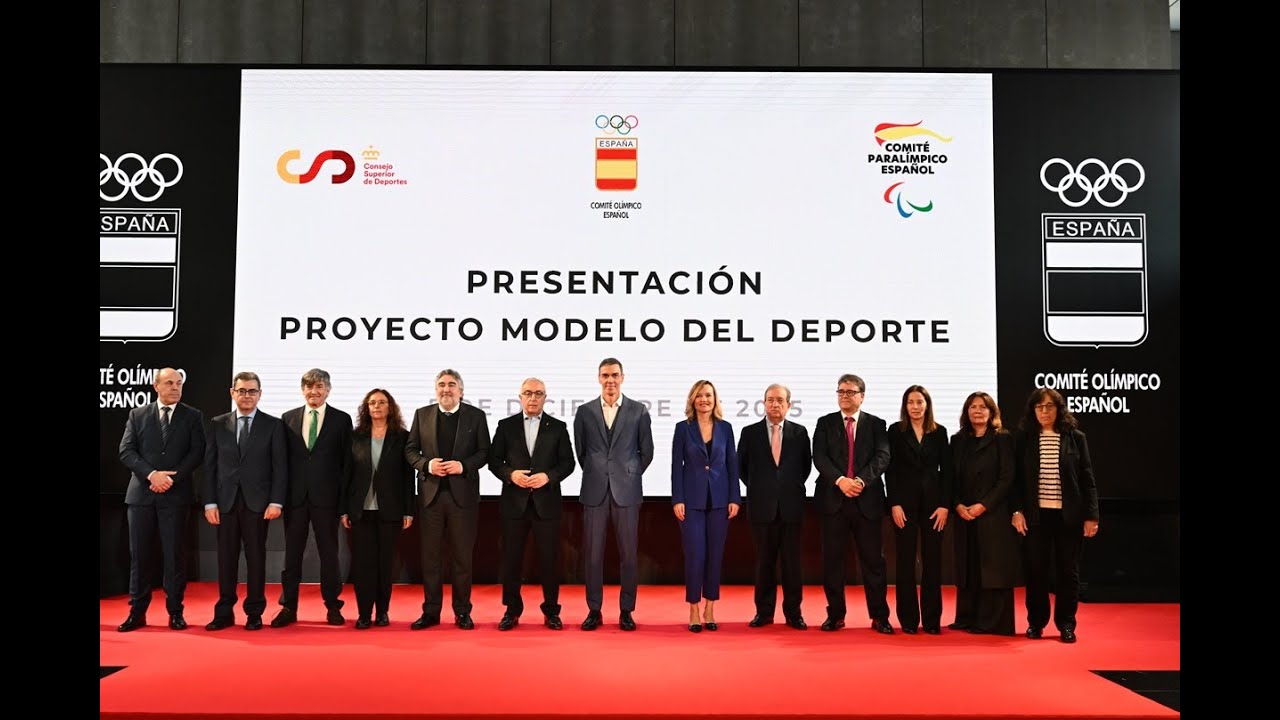 Pedro Sánchez anuncia la creación del Comité Ejecutivo del Deporte Español