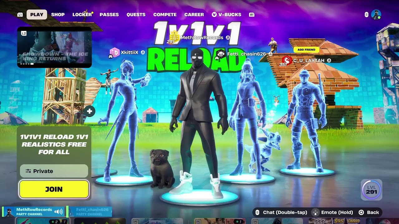 Live with Adam & Eve #fortnite