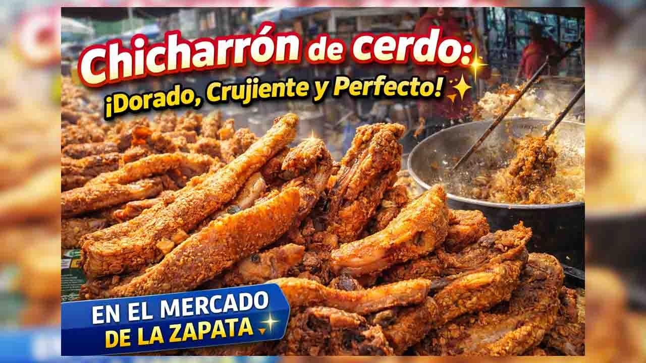Chicharrón de cerdo: ¡Dorado, Crujiente y Perfecto! ✨