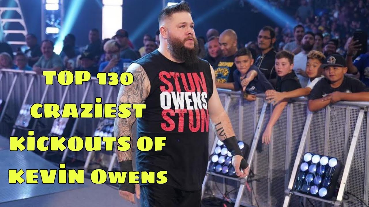 TOP 130 Craziest Kickouts of Kevin Owens_HD