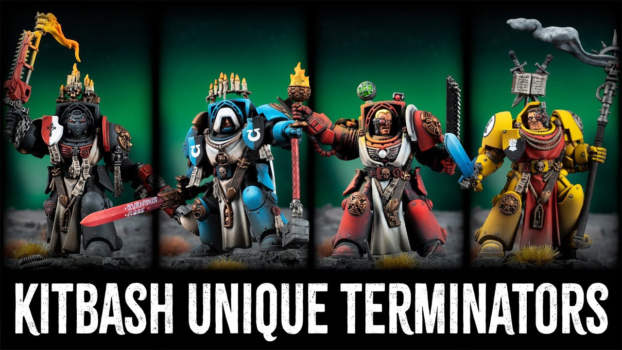 How to Kitbash UNIQUE Space Marine Terminators