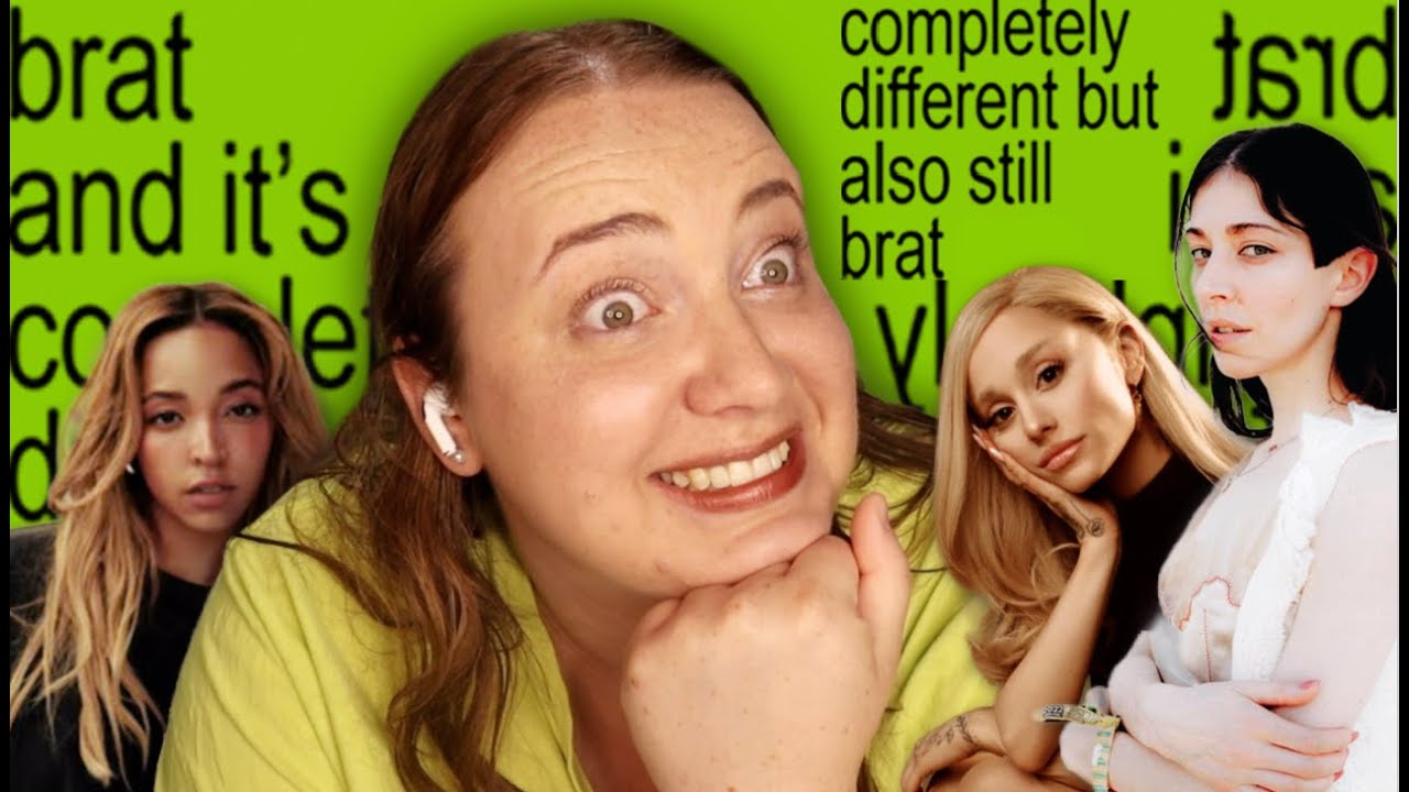 BRAT AND IT'S COMPLETELY DIFFERENT BUT ALSO STILL BRAT. || Charli XCX Reaction 💚