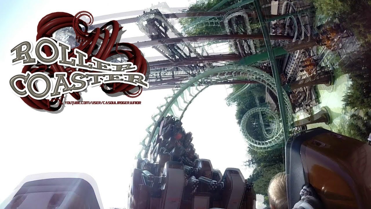 Shaman Roller Coaster Gardaland Pov OnRide/Off Ride 2017
