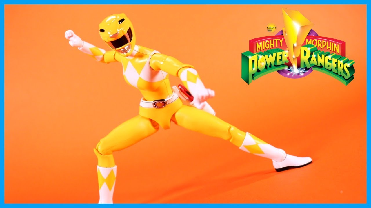 Super7 Ultimates! Mighty Morphin Power Rangers Wave 1 Yellow Ranger Action Figure Review