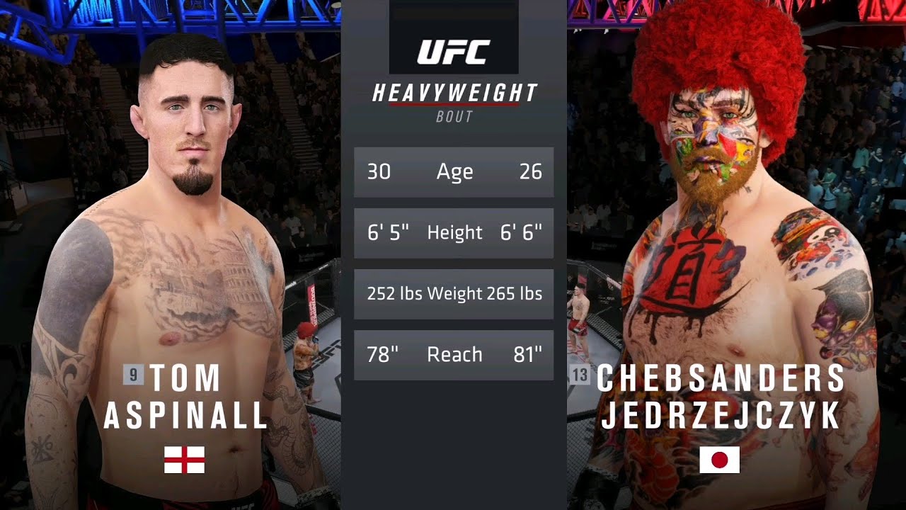Fighting 9th ranked Heavyweight Tom Aspinall in my 2nd UFC appearance on Legendary in UFC 4