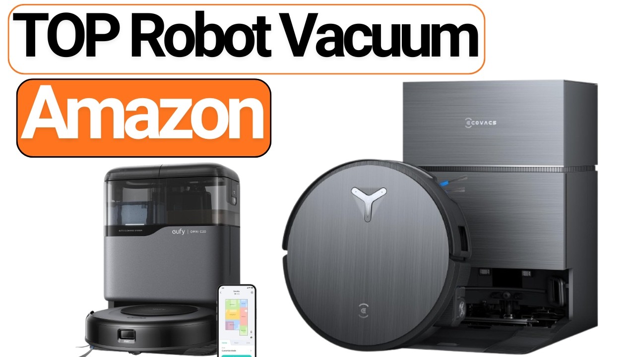 ✅TOP 5 best Robot Vacuum Cleaner & Mop in 2026.
