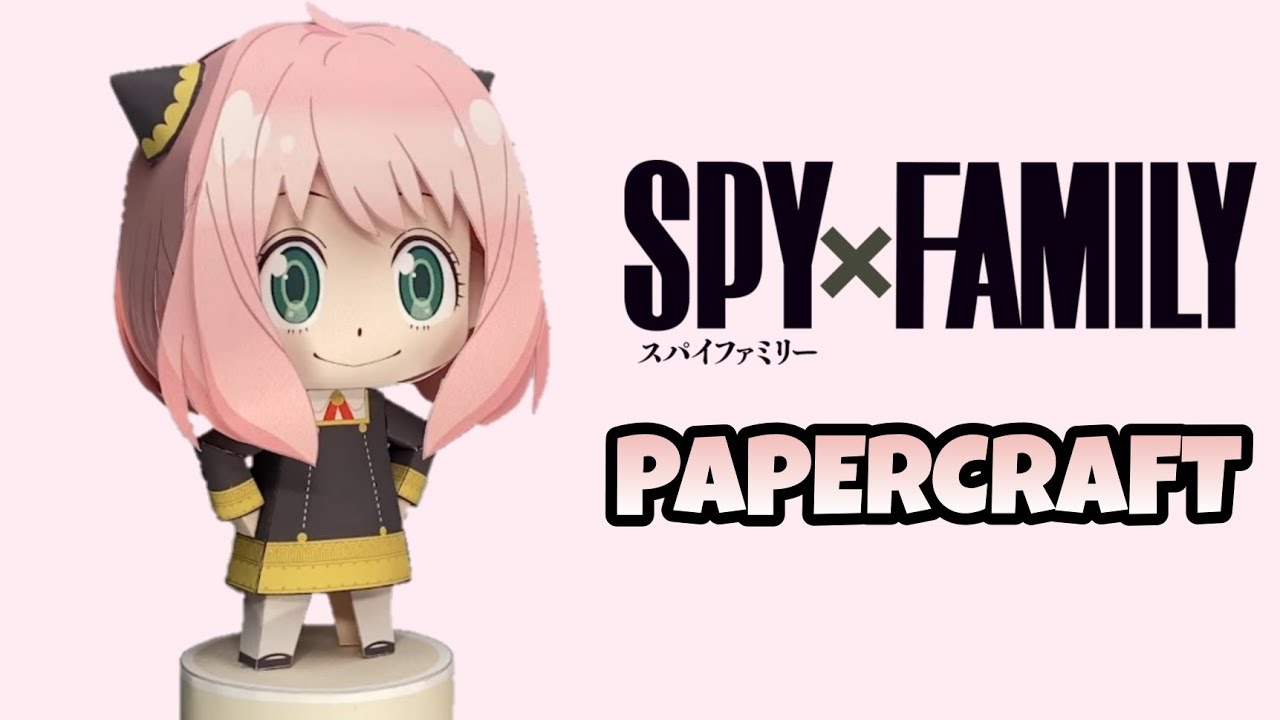 Spy x Family: Anya Forger - Papercraft Chibi/By june
