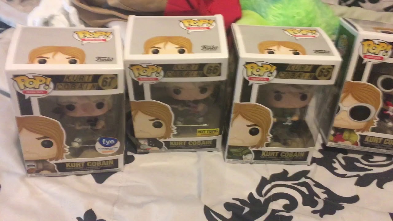 Nirvana/Kurt Cobain Collection May 2018