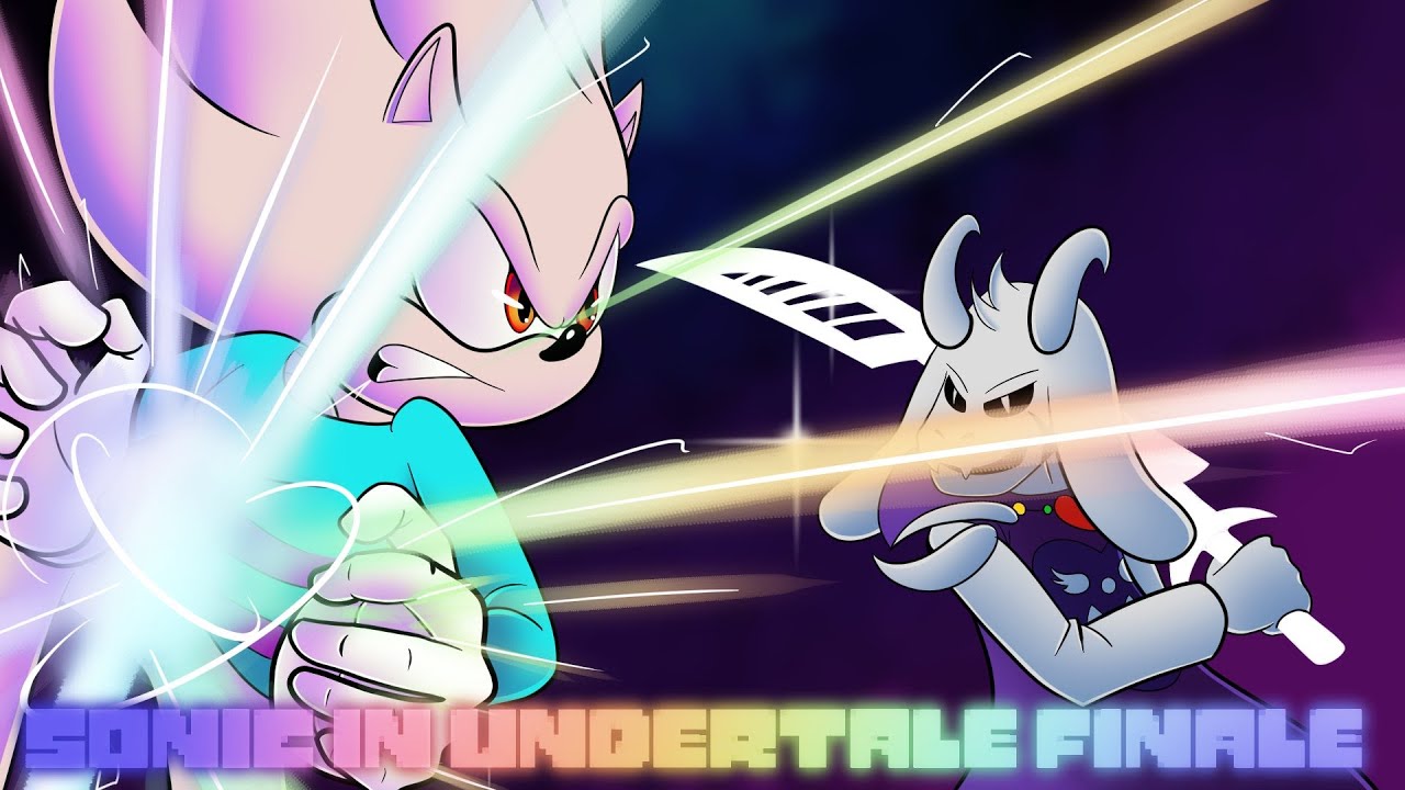 SONIC IN UNDERTALE FINAL IN VR CHAT [Epilepsy warning]