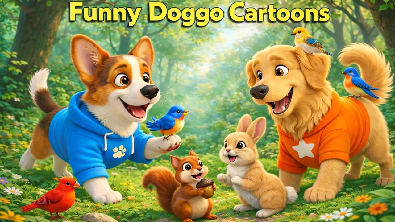 💕🐾The best dog cartoons to watch 🐾 The best cartoons for puppies, videos to help reduce anxiety🐾
