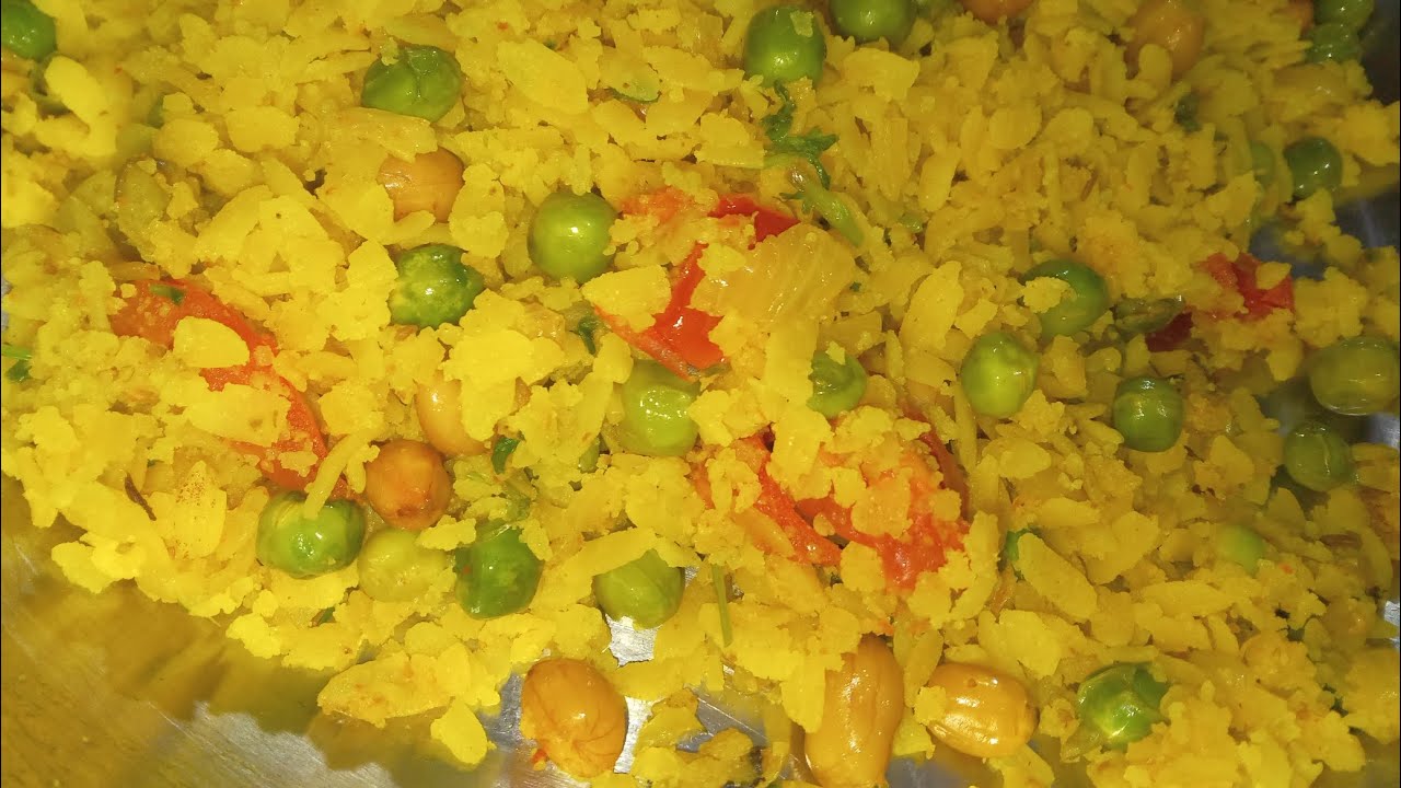 बनारसी का फेमस चूड़ा मटर #Recipe_Run #food#cooking #poharecipe 