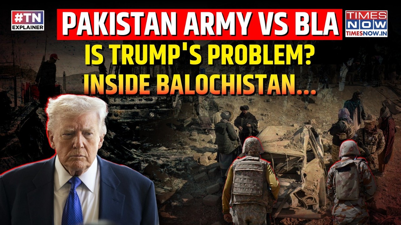 BLA Vs Pakistan Army: These Shocking Scenes Also Trump's Problem? Inside Balochistan & Munir's Plan