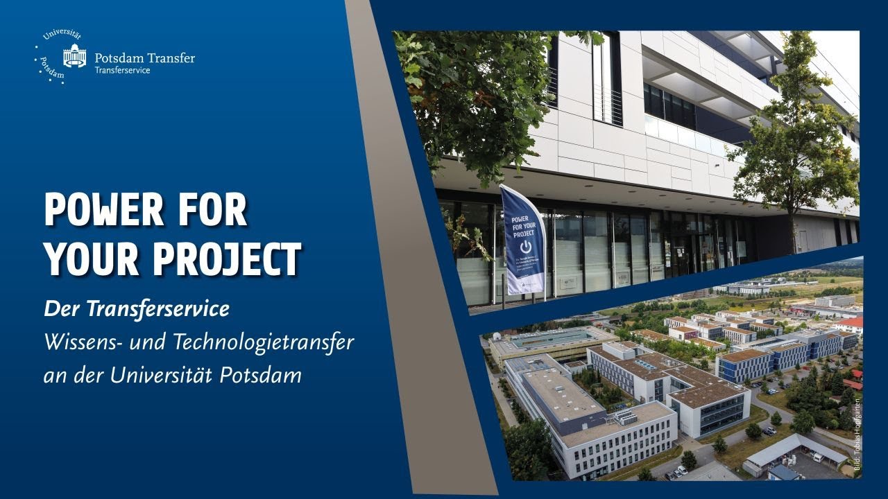 Der Transferservice &ndash; Wissens  und Technologietransfer an der Universit&auml;t Potsdam [EN&darr;]