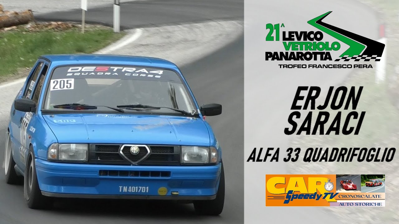 Levico-Vetriolo-Panarotta 2023 || Erjon Saraci || Alfa 33 Quadrifoglio
