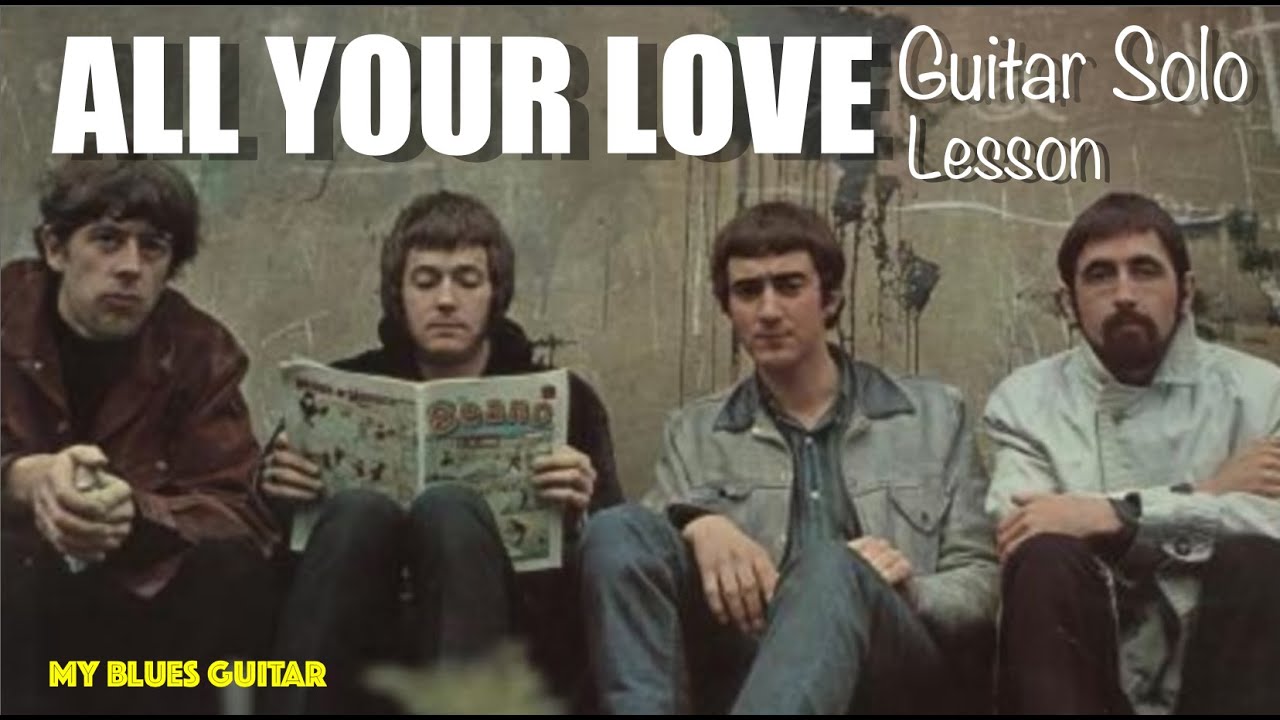 All Your Love Eric Clapton Beano Bluesbreakers Guitar Solo Lesson