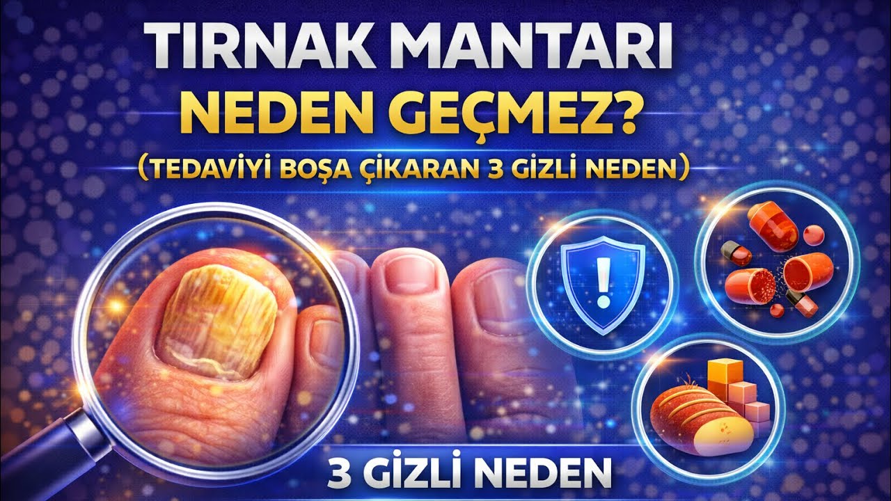 Tırnak Mantarı Neden Geçmez? (Tedaviyi Boşa Çıkaran 3 Gizli Neden)