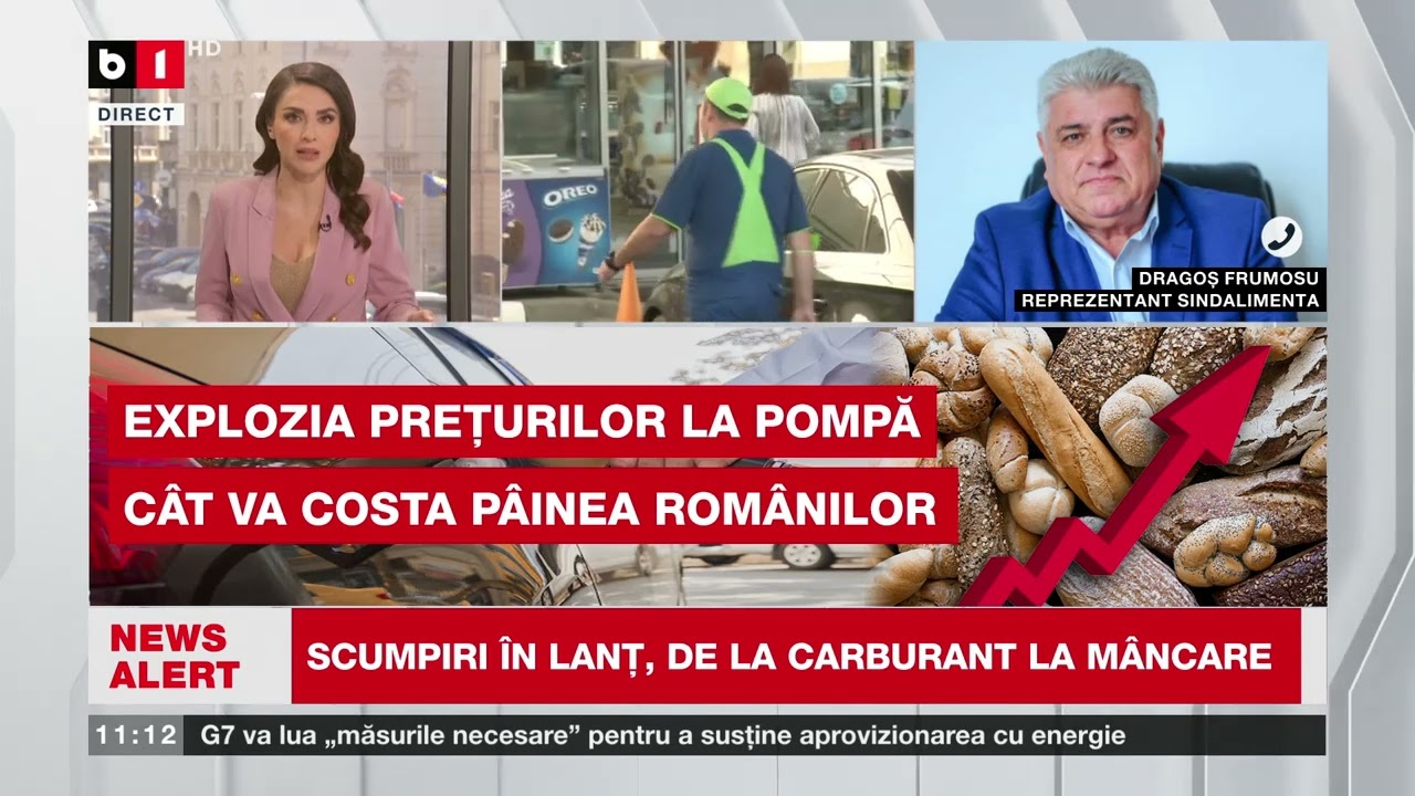 D. FRUMOSU, SINDALIMENTA, DESPRE SCUMPIRILE LA PRODUSE ȘI SERVICII_Știri B1TV_10 mar. 2026