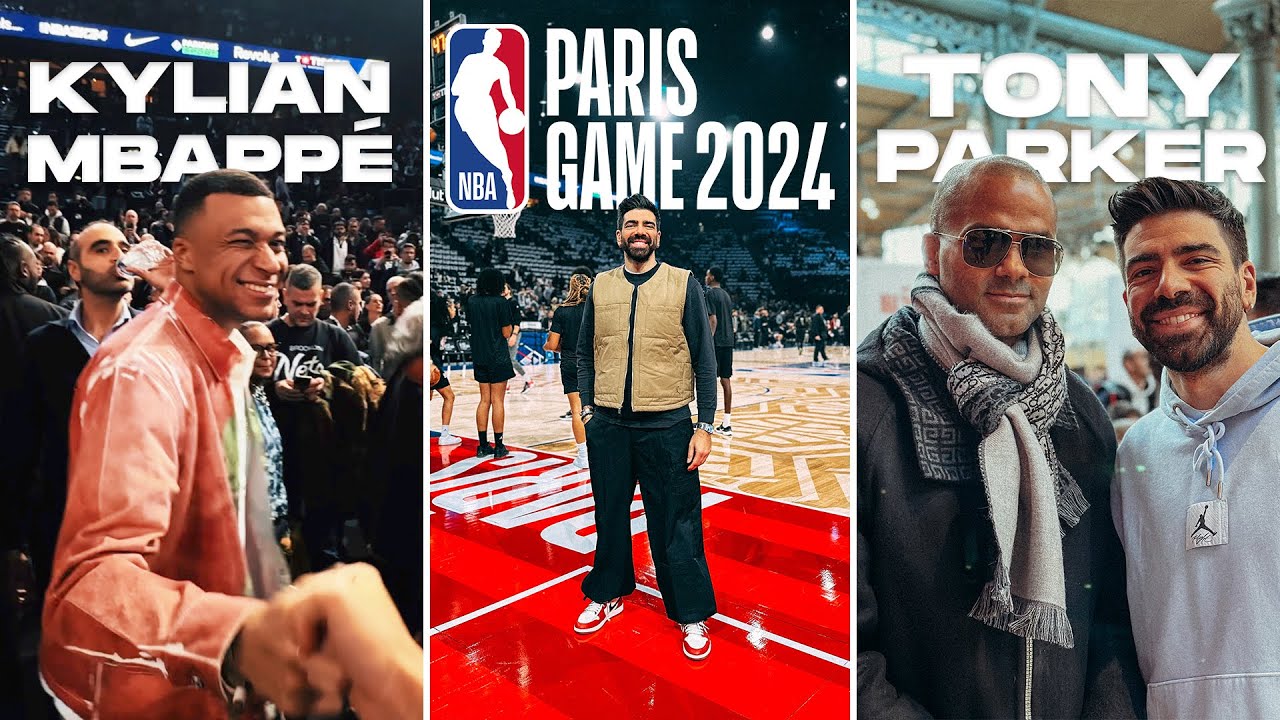 L'NBA a PARIGI tra le LEGGENDE dello SPORT! 🏀🤯❤️‍🔥