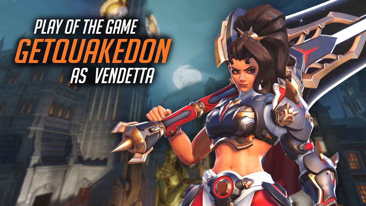 Vendetta Is STRONGER Than You Think – GetQuakedOn POTG! [Overwatch 2 Season 20 Top 500]